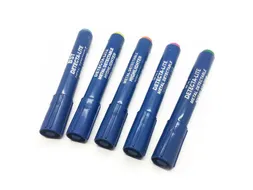 Detecteerbare Highlight Marker Schrijfkleur Blauw 10 Stuks