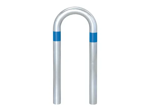 beschermbeugel,v. laadzuilen,boog,HxB 800x360mm,staal vuurverzinkt