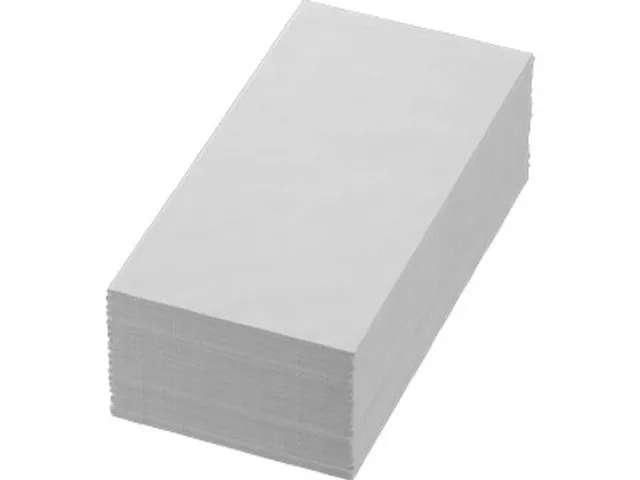 Tissue servet 40x40cm 1-8 Vouw Wit 2-laags 1500 Stuks