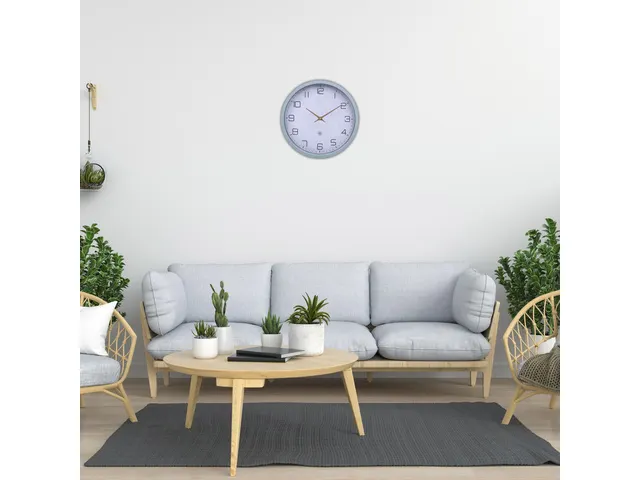 Wandklok nXt ECO 30cm blauw