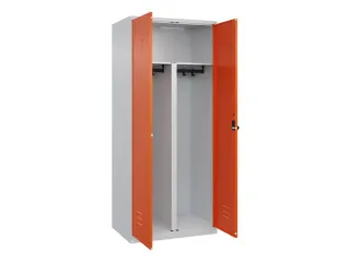 PBM-locker,HxBxD 1850x800x500mm,2vak,vak B 400mm,draaigrendel - 2