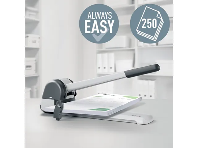 Leitz 5182 Heavy Duty Super perforator Metaal 2-Gaats 250vel Zilver