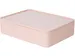 Organiseur Han Allison avec coque intérieure + couvercle rose
