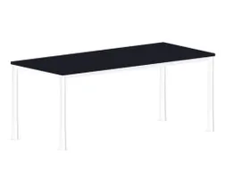 In hoogte verstelbaar bureau,HxBxD 720-840x1800x800mm,CC-zwart