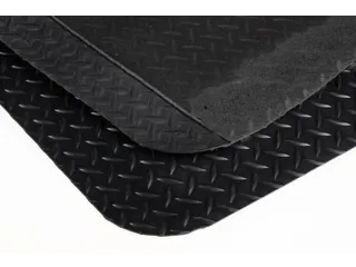 werkplek-vloerbedekking,mat,LxB 900x600mm,PVC,ruitprofiel - 5