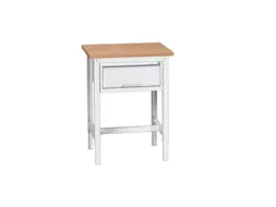 werkbank,HxBxD 780-930x700x600mm,multiplexblad,4voeten