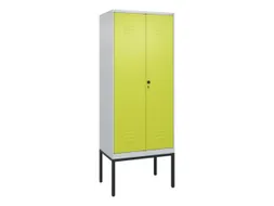 PBM-locker,HxBxD 2120x800x500mm,2vak,vak B 400mm,draaigrendel