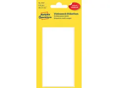 Etiquette Avery Zweckform 3047 98x51mm blanc 6 pièces
