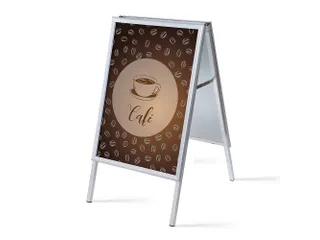 Stoepbord A1 complete set met print "Café" - 1