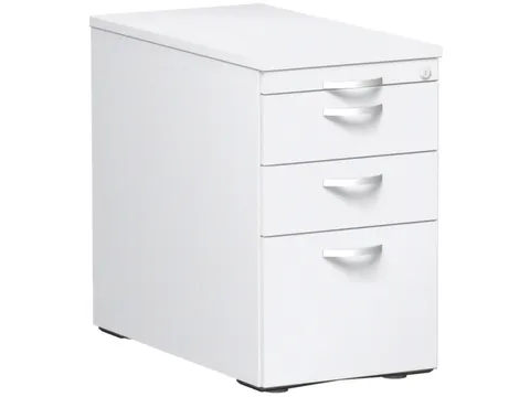 Ladenblok 720x430x800mm 2 Laden Pennenlade Hangmappenframe Wit