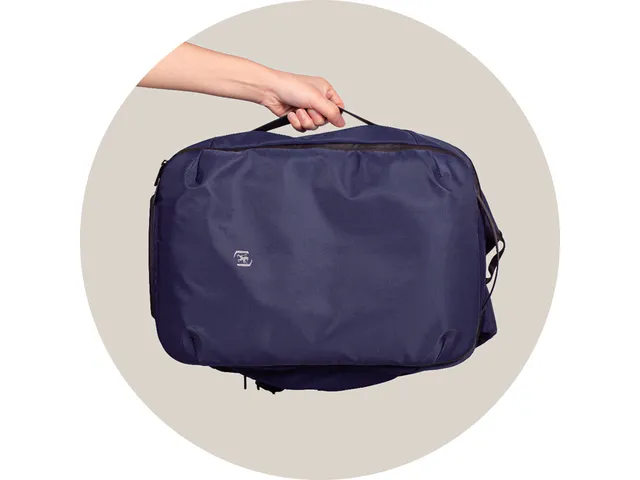 Rugzak Oxford Identity 14 vakken navy 15 inch