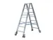 Verrijdbare Boktrap Aluminium L 1 79M 2X7Treden
