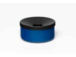Tafelasbak H X Ø 80x 155mm Plaatstaal Blauw