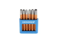 GEDORE 125 B Jeu d'extracteurs et de poseurs de rivets 6pièces