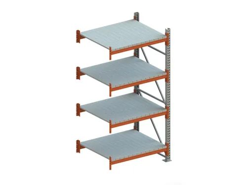 Breedvakstelling Aanbouwveld 2700x1385x1100mm 4 Stalen Legborden