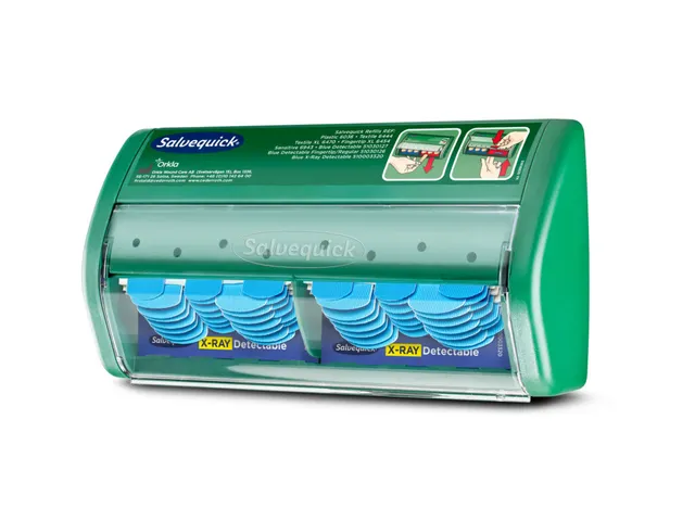 Salvequick X-Ray Detectable- pleisterautomaat 510003295 10 stuks