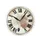 Wandklok Nextime Dia. 43cmx4.2cm Glas Wit 'romana' Romeinse cijfers