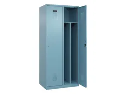 locker voor scheiding van kleding,HxBxD 1850x800x500mm,2vak