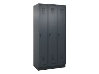locker voor scheiding van kleding,HxBxD 1950x900x500mm,3vak - 2