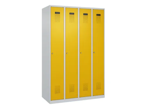 locker,HxBxD 1850x1200x500mm,4vak,vak B 300mm,cil.-slot