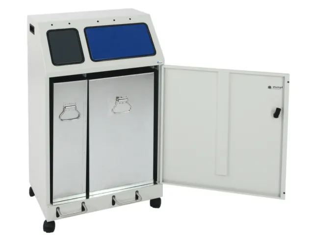 station de tri sélectif,1x30 l/1x60 l,HxlxP 920x580x380mm