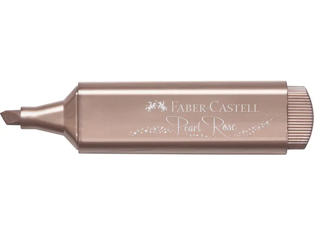 Tekstmarker Faber Castell Metallic roze