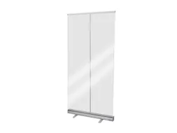 anti-speekselscherm,PET-folie,glashelder,frame aluminium