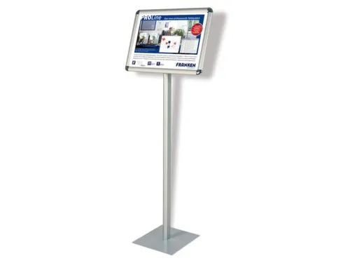 Infodisplay 730mm Din A4 Liggend Aluminium Aluminium Frame