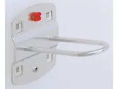 Crochet U Pour Plaques Perforées Lxl 65X25Mm Coloris Alu