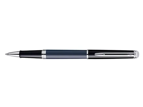 Rollerpen Waterman Hémisphère Colour Blocking black en blue CT fijn