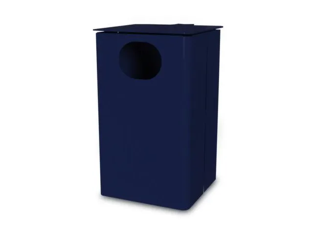 afvalbak,HxBxD 537x325x388mm,afvalbak inhoud 35l,romp staal RAL5013