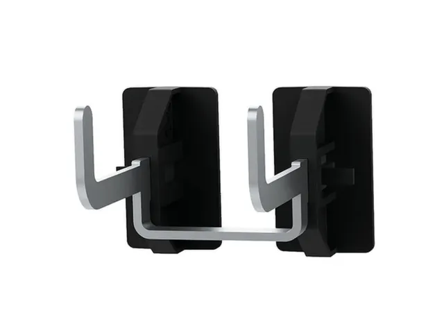 Dubbele Gereedschaphouder,V. Perfoplaat,2Haakuitvoeringen,Incl. Houder