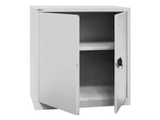 Stalen bodem,v. dossierkast,BxD 914x400mm,staal,lichtgrijs - 3