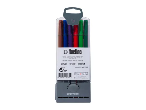 Fineliner Bruynzeel Teens 0.4mm assorti