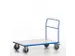 chariot avec barre de poussée force 500kg plateau Lxl 1200x800mm