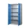 Draaideurkast Hxbxd 1950x1000x500mm 4 Legborden Romp RAL7035 Front RAL