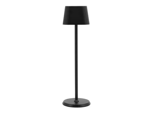 Securit Tafellamp Georgina LED Zwart oplaadbaar USB dimbaar