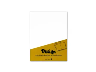 Envelop Papyrus Envelpack Design C6 114x162mm wit 894406 15 stuks - 3
