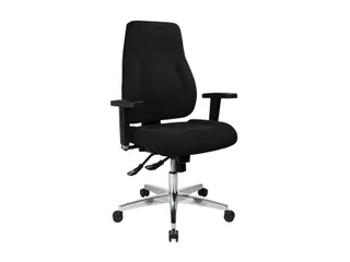 Bureaustoel Topstar Point 91 zwart stof - 2