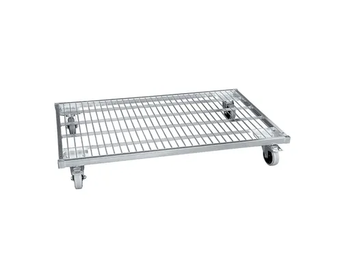 dolly,draagverm. 600kg,laadvl. LxB 1200x800mm,platform doorbroken