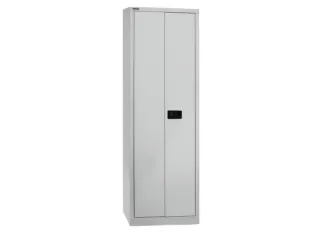 kantoorkast openslaande deuren HxBxD 1950x600x400mm Stalen lichtgrijs - 2