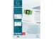 OUTLET 10 Tweezijdige Presentatiemappen Soepele Kaft Pp 20/100ste Tran