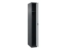 locker,HxBxD 1850x250x500mm,1vak,vak B 250mm,cil.-slot,staand op vloer