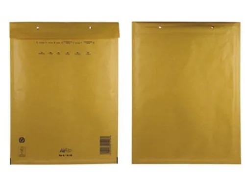 Luchtkussenenveloppen 270x360mm Stripsluiting Bruin
