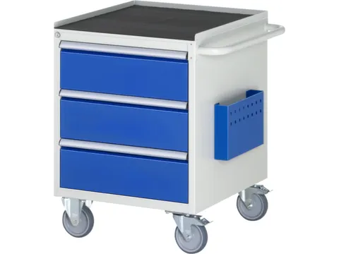 chariot à outils HxlxP 795x580x650mm plateau métal force 450kg