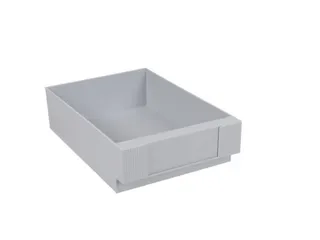 Lade Voor Combi-Ladensysteem Voor Behuizing 102x242x345mm Grijs - 1