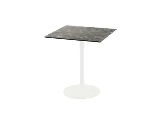 bistrotafel,HxBxD 730x700x700mm,rechthoekig,schotelvoet wit - 1