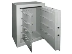 Sleutelkluis klasse A HxBxD 636x460x306mm 300haakjes 48kg Ral7035