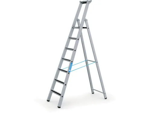 veiligheidsladder,eenzijdig,7treden m. R13-laag,stand H 1,85m