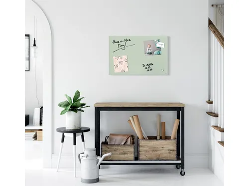 Glas Magneetbord Sigel Artverum mat munt 60x40cm